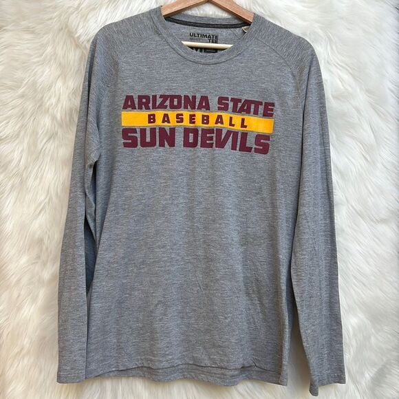 Arizona state university sundevils baseball long sleeve T-shirt - Picture 1 of 5